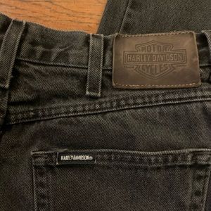 Vintage high waisted Harley Davidson Jeans
